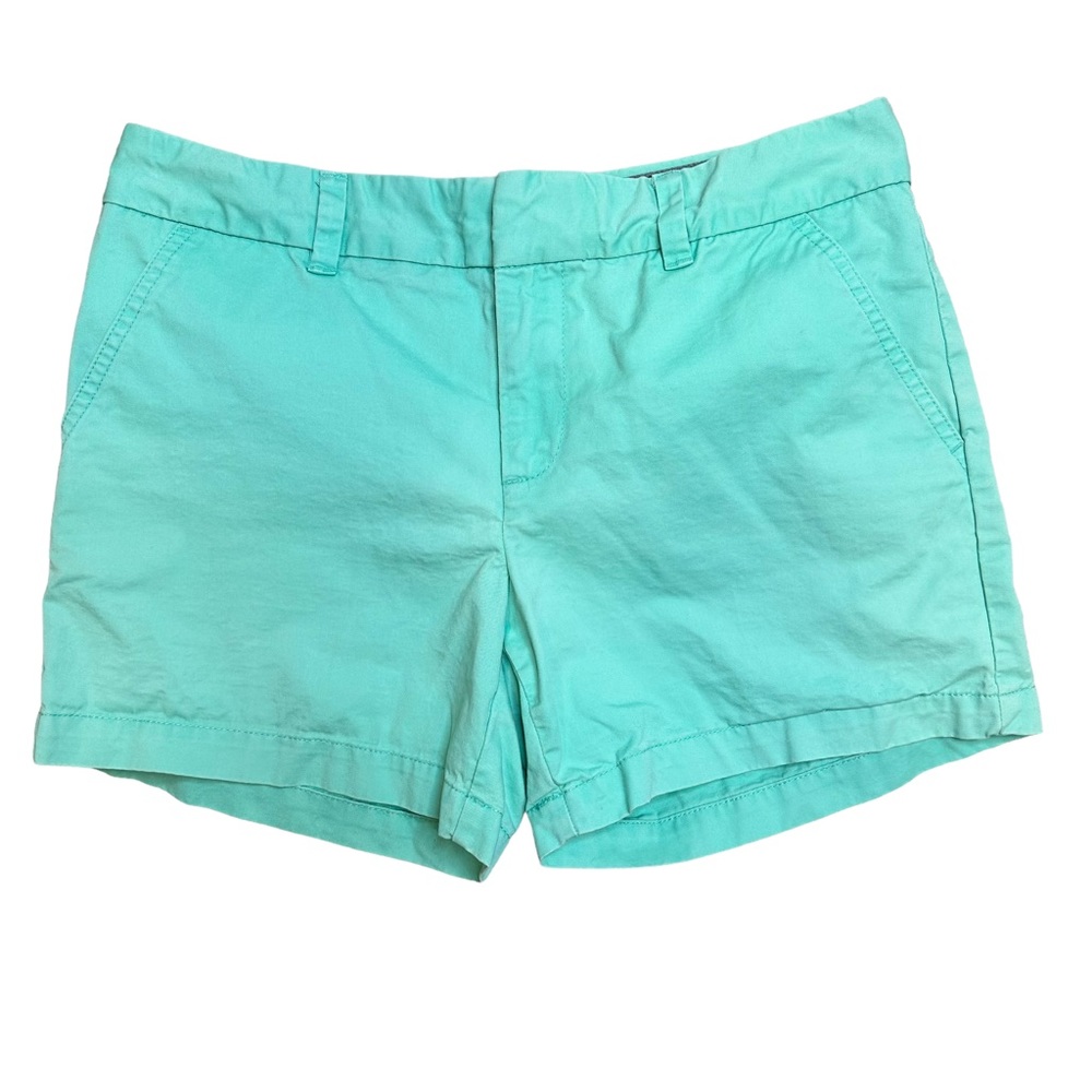 Tommy Hilfiger Womens Shorts Chino Pockets Preppy Beach 90s Green 8